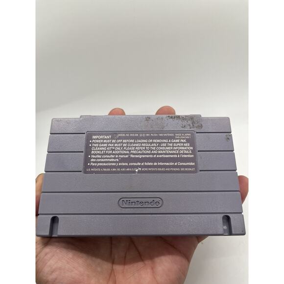 NBA Showdown (SNES, 1992) Cart Only - Tested - Picture 4 of 6